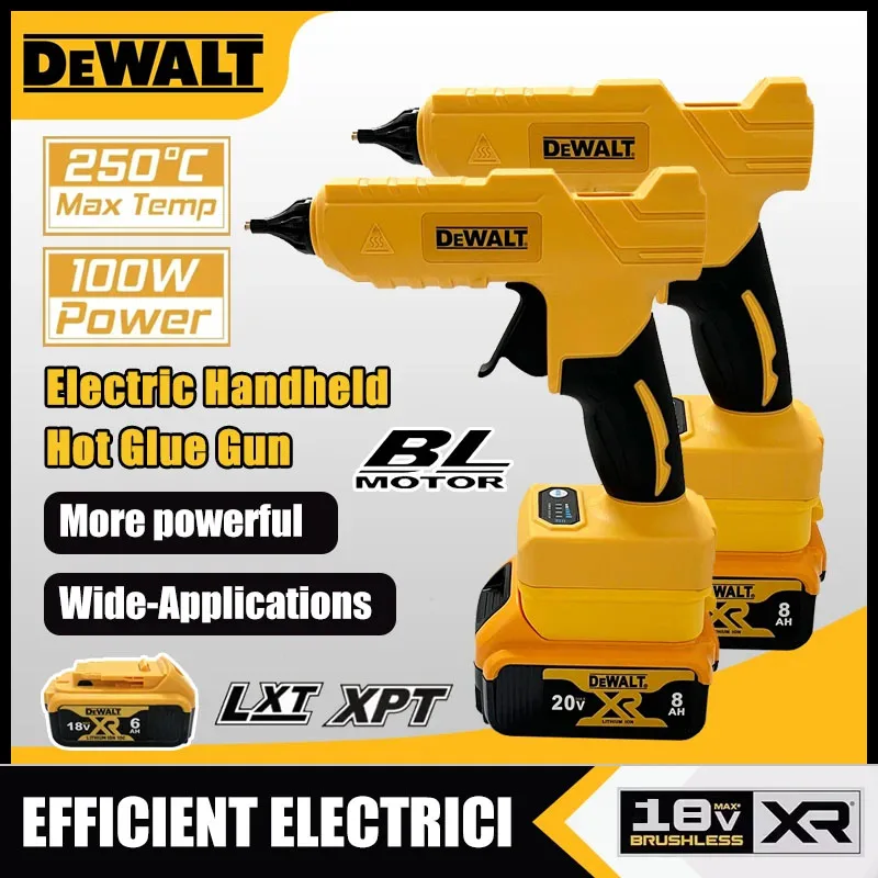 Hot Melt Glue Gun Cordless - Pistola de Cola Quente Elétrica Portátil