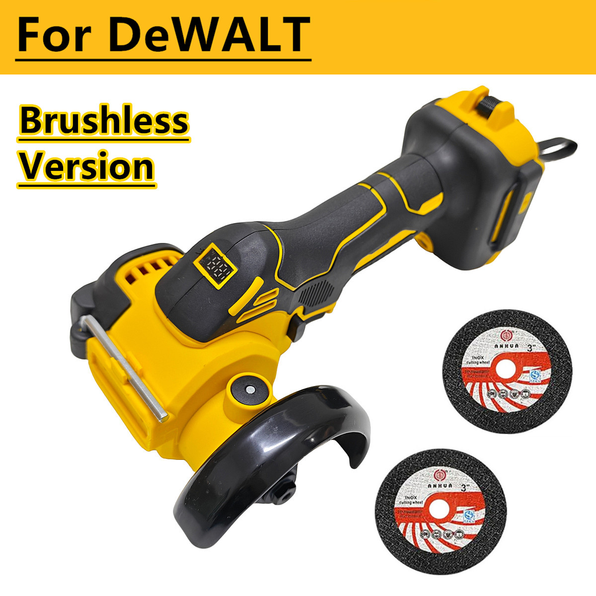 Esmerilhadeira angular sem esc - Brushless Angle Grinder Battery Powered avaliação e preço