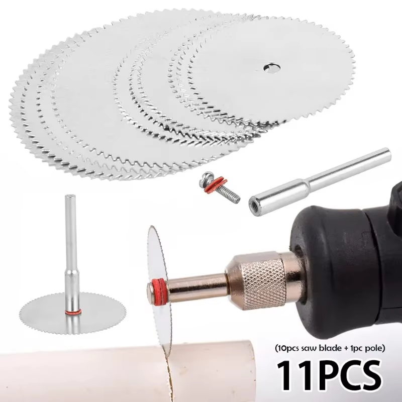 Kit de 11 Peças de Discos de C - Cordless Rotary Tool Kit Accessories avaliação e preço
