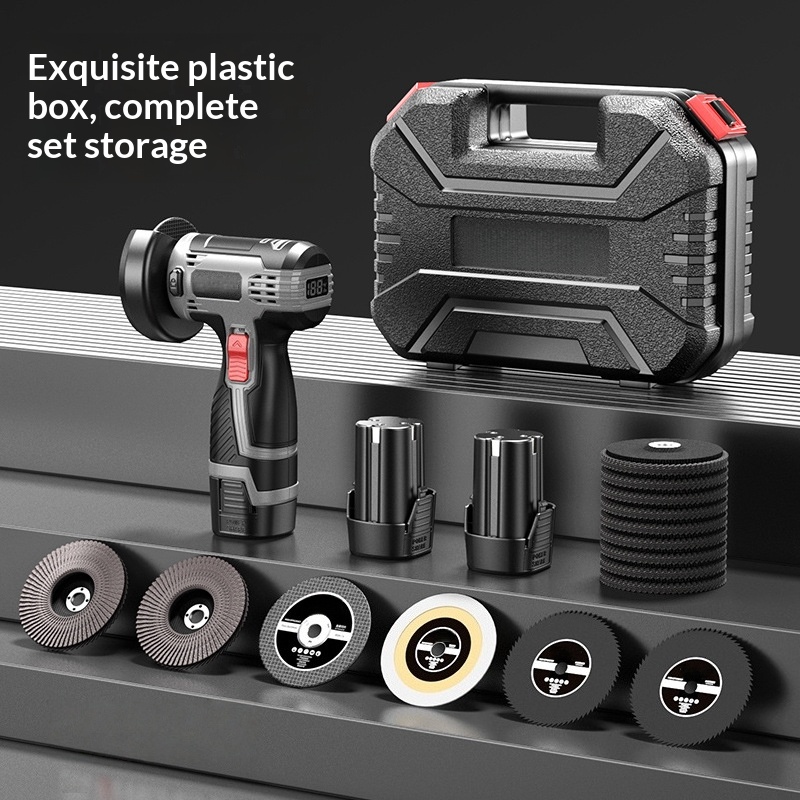 Mini Esmerilhadeira Elétrica P - Brushless Angle Grinder Battery Powered avaliação e preço