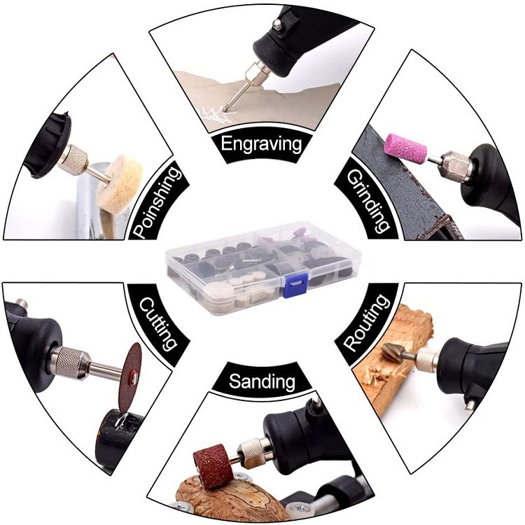 Mini Conjunto de Brocas Elétri - Cordless Rotary Tool Kit Accessories avaliação e preço
